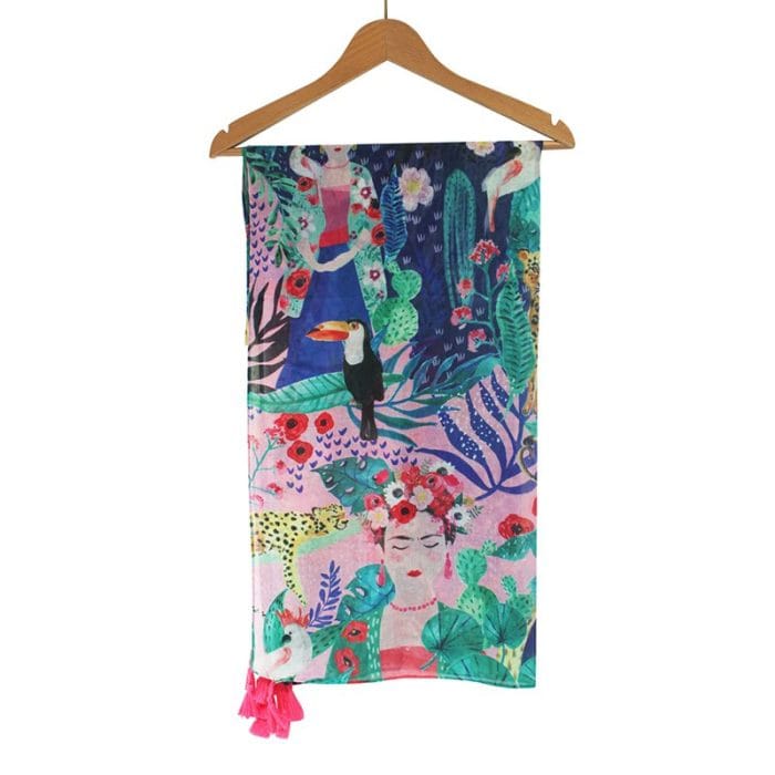 Φουλάρι Frida Kahlo Tropical