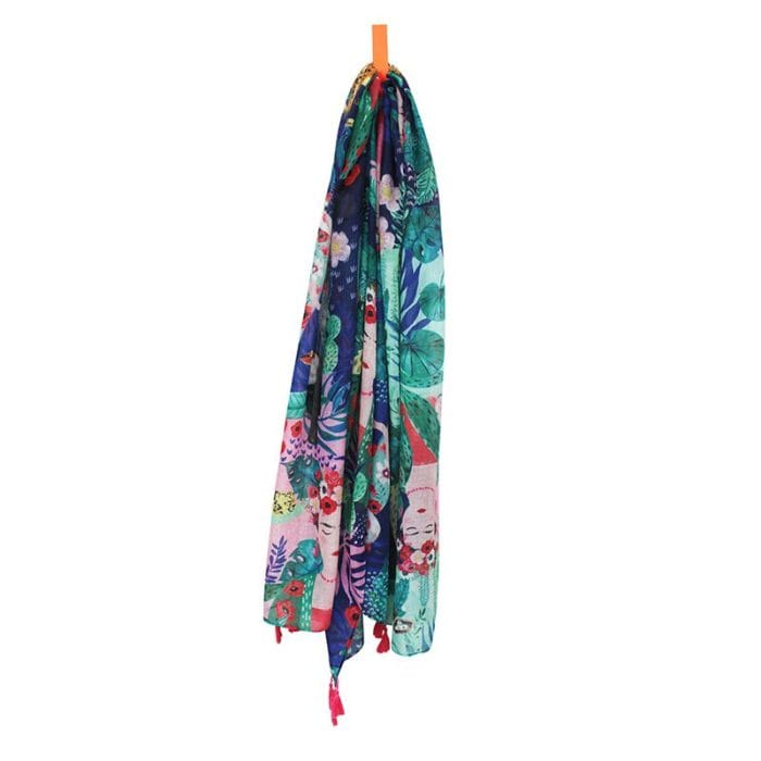 Φουλάρι Frida Kahlo Tropical - Image 4