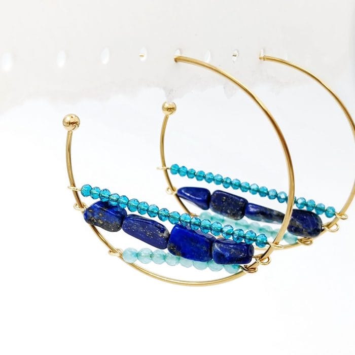 Σκουλαρίκια κρίκοι Toolittle - Image 2