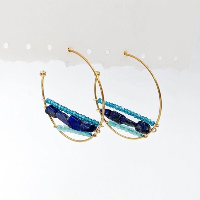 Σκουλαρίκια κρίκοι Toolittle - Image 3