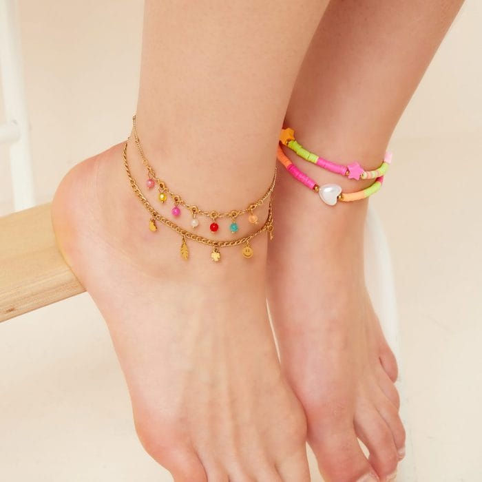 Βραχιόλι Ποδιού Χάντρες - Image 2