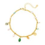 Αλυσίδα Ποδιού Ημιπολύτιμες Χάντρες - Image 2