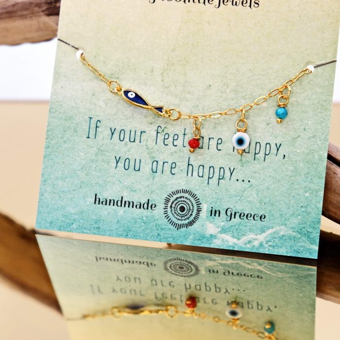 Αλυσίδα Ποδιού Ματάκι - Image 3