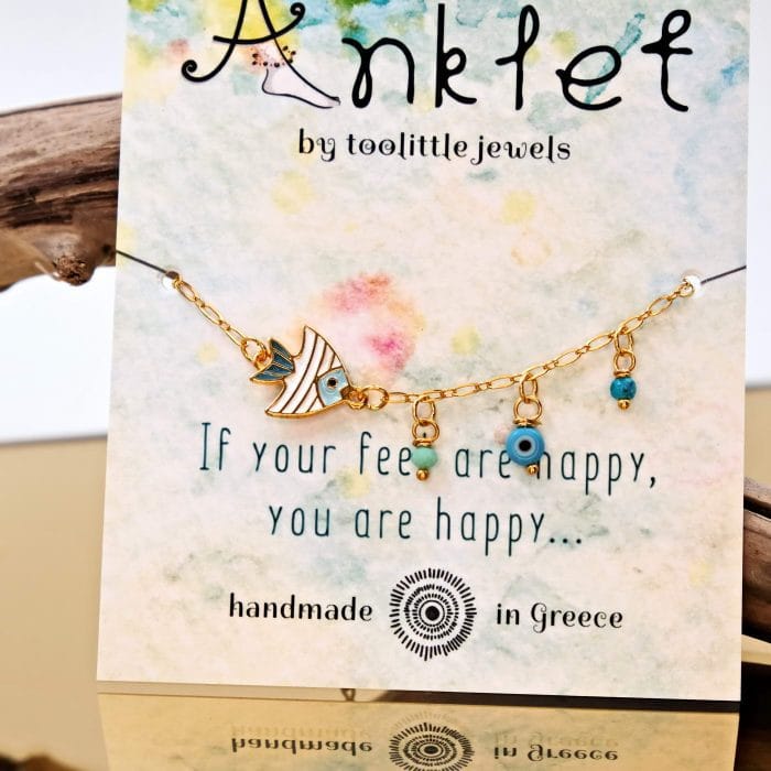 Αλυσίδα Ποδιού Ματάκι - Image 3