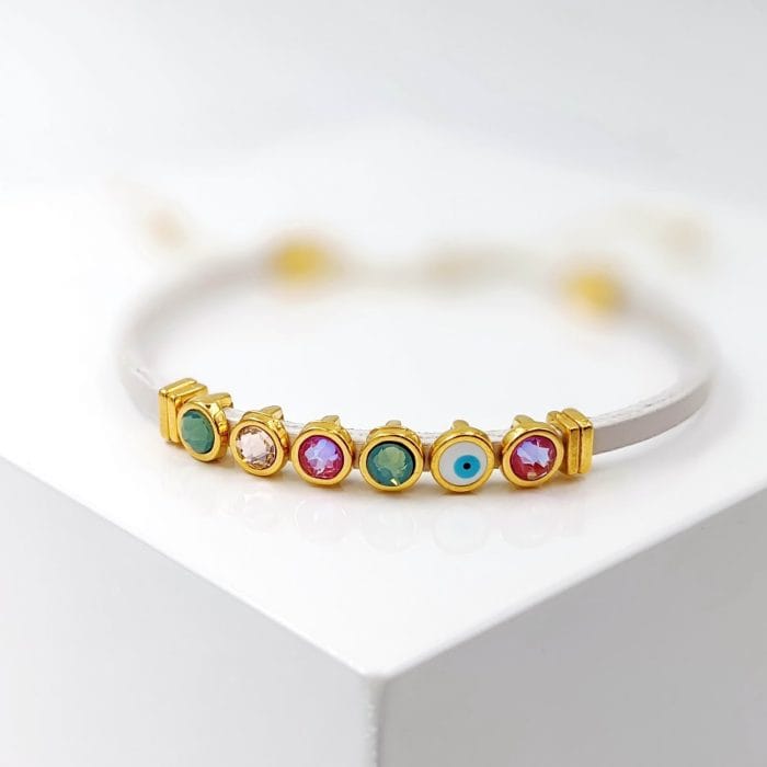 Γυναικείο βραχιόλι με κρύσταλλα Swarovski - Image 3