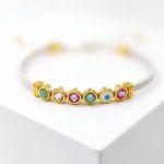 Γυναικείο βραχιόλι με κρύσταλλα Swarovski - Image 2