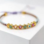 Γυναικείο βραχιόλι με κρύσταλλα Swarovski - Image 2