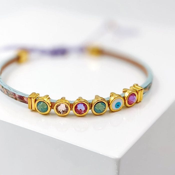 Γυναικείο βραχιόλι με κρύσταλλα Swarovski - Image 2