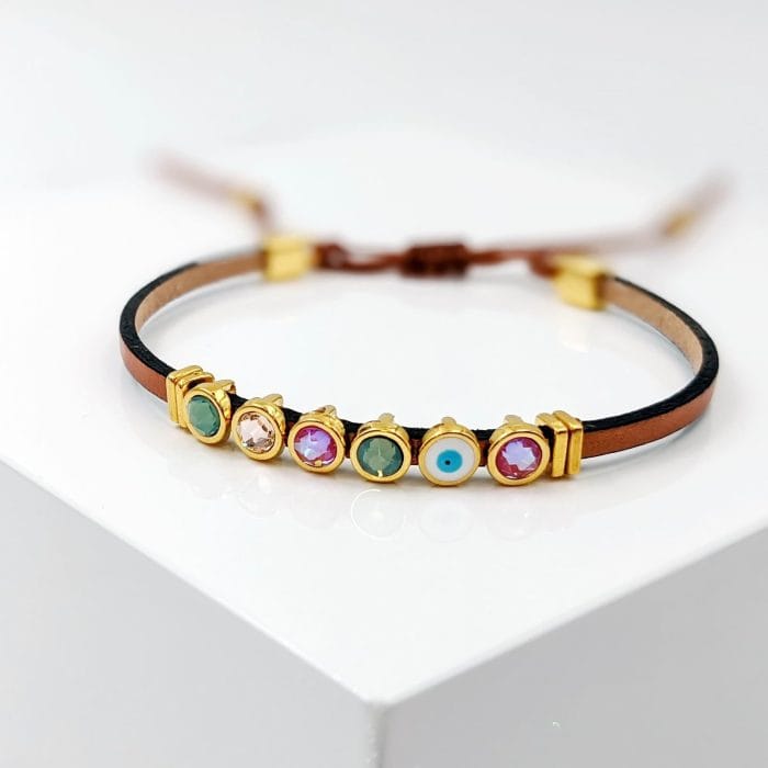 Γυναικείο βραχιόλι με κρύσταλλα Swarovski - Image 3