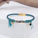 Χειροποίητο δερμάτινο βραχιόλι