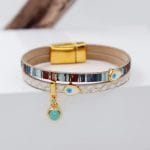 Δερμάτινο βραχιόλι