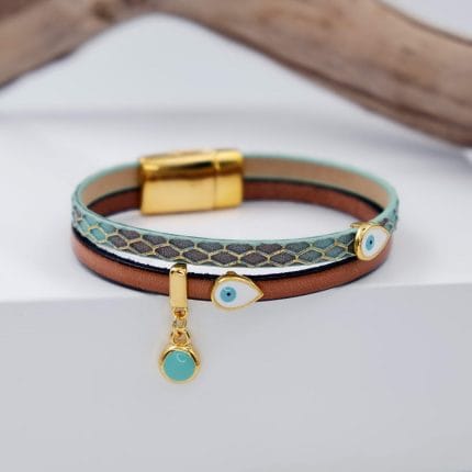 Δερμάτινο βραχιόλι