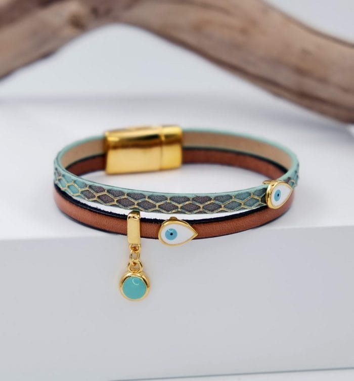 Δερμάτινο βραχιόλι