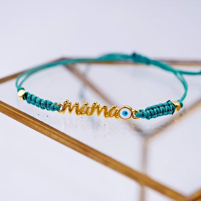 Βραχιόλι Μαμά με ματάκι