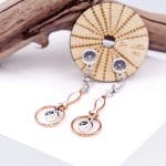 Μακριά σκουλαρίκια Toolittle με σμάλτο - Image 2