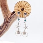 Μακριά σκουλαρίκια Toolittle με κρύσταλλα - Image 2