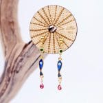 Κρεμαστά σκουλαρίκια με ζιργκόν