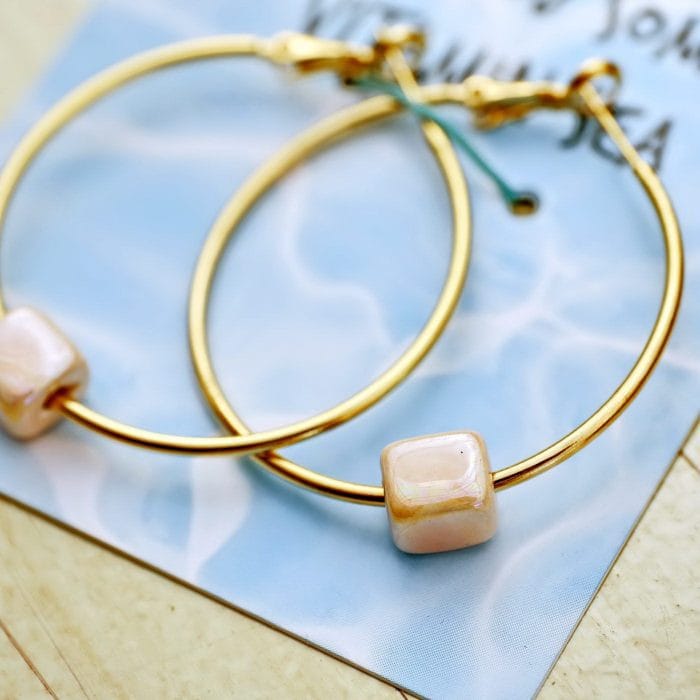 se214849-3 Σκουλαρίκια κρίκοι Toolittle - Image 3