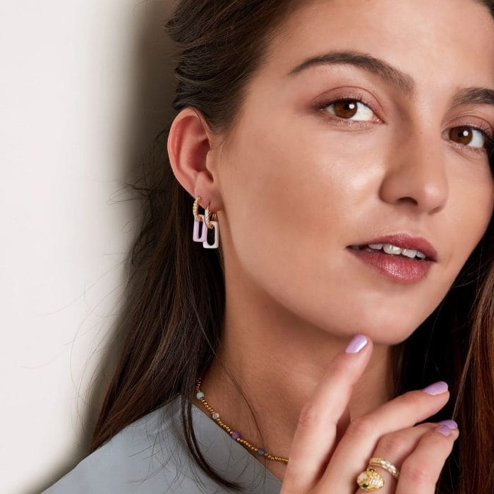 Κρικάκια με ζιργκόν και σμάλτο