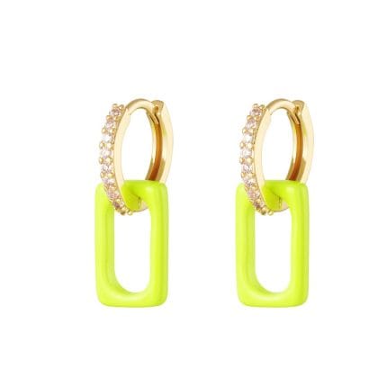 Σκουλαρίκια κρίκοι με ζιργκόν