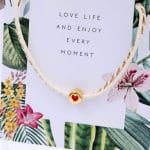 Κοντό κολιέ από κορδόνια - Image 2