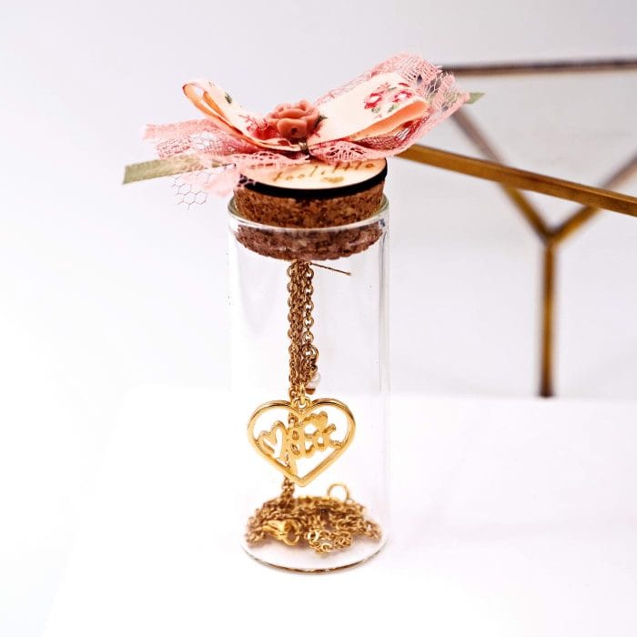 Κολιέ σε μπουκαλάκι για τη μαμά - Image 5