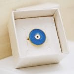 Δαχτυλίδι με μάτι από σμάλτο - Image 3
