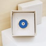 Δαχτυλίδι μάτι με σμάλτο