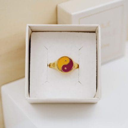 Γυναικείο δαχτυλίδι Yin Yang