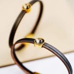 Χειροποίητο δερμάτινο βραχιόλι - Image 3