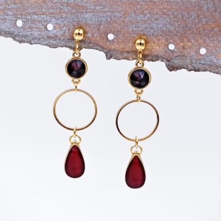 Σκουλαρίκια με σμάλτο Toolittle