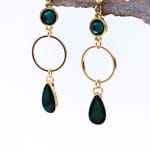 Χειροποίητα σκουλαρίκια Enamel drop - Image 4