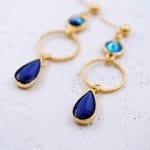 Χειροποίητα σκουλαρίκια Enamel drop - Image 4