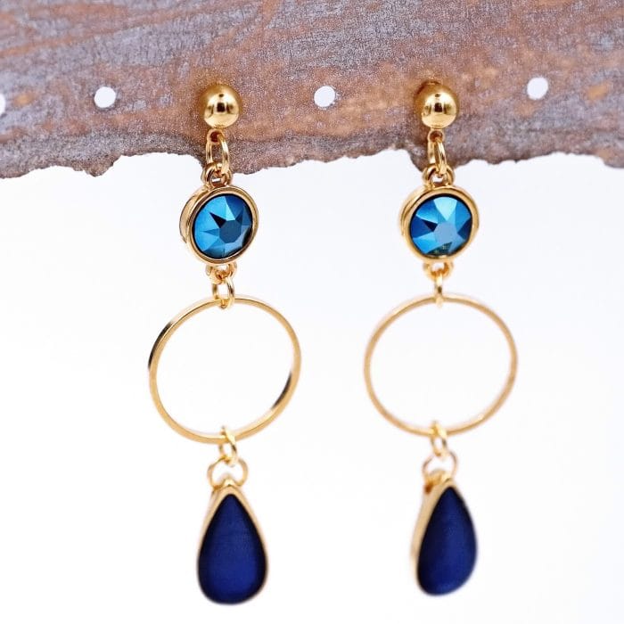 Σκουλαρίκια με σμάλτο Toolittle