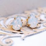 Χειροποίητα καρφωτά σκουλαρίκια Crystals - Image 2