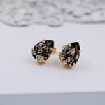 Χειροποίητα καρφωτά σκουλαρίκια Crystals - Image 3