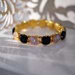 Ελαστικό βραχιόλι με κρύσταλλα - Image 2