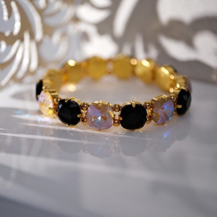 Ελαστικό βραχιόλι με κρύσταλλα - Image 2