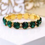 Ελαστικό βραχιόλι με κρύσταλλα - Image 2