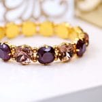 Ελαστικό βραχιόλι με κρύσταλλα - Image 2