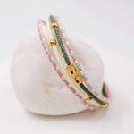 Βραχιόλι με βαμβακερά κορδόνια - Image 2