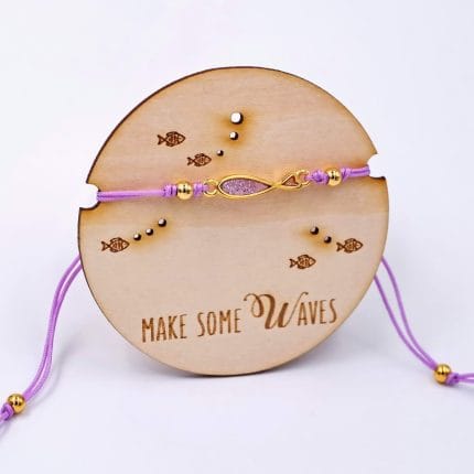 Μακραμέ βραχιόλι