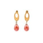 Επίχρυσα σκουλαρίκια σταγόνες