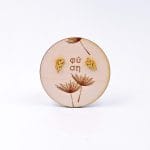 Επίχρυσα σκουλαρίκια Φύση - Image 3