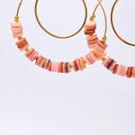 Σκουλαρίκια κρίκοι επίχρυσα