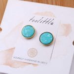 Καρφωτά σκουλαρίκια Candy Dots - Image 2