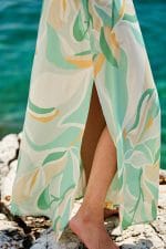 Μακρύ καφτάνι KOKKOSAMMOU Kythera - Image 3