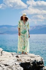 Μακρύ καφτάνι Kythera