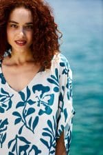 Κοντό καφτάνι Amorgos