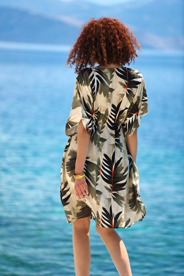 Κοντό καφτάνι KOKKOSAMMOU Delphoi - Image 5